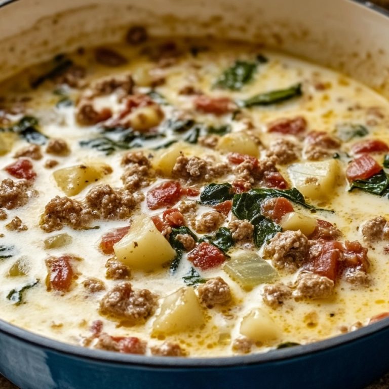 Homemade Zuppa Toscana Soup