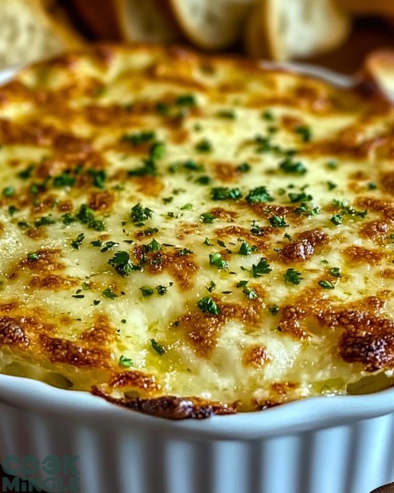 Baked Garlic Bread Dip