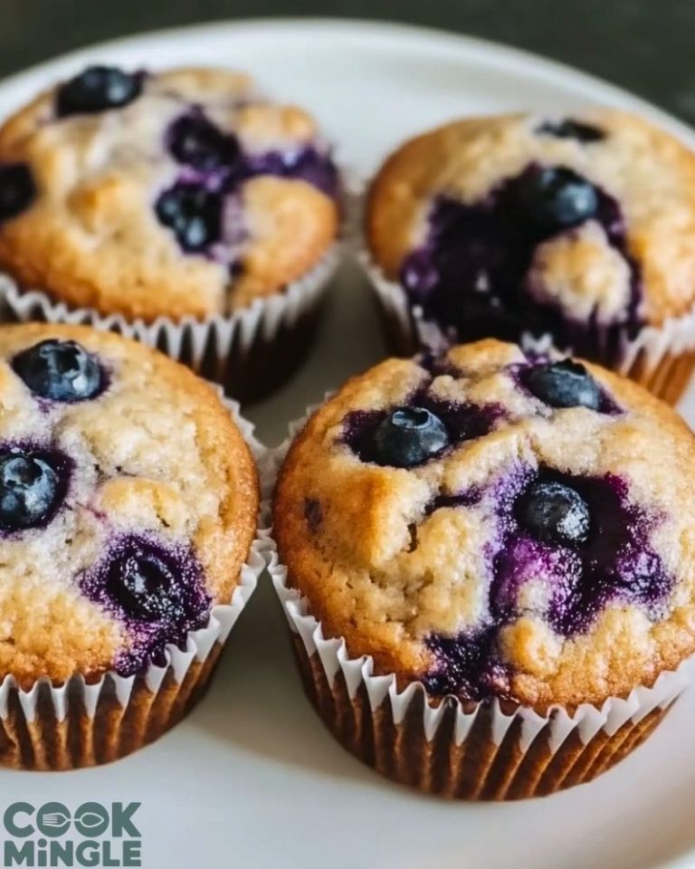 Blueberry Cottage Cheese Muffins
