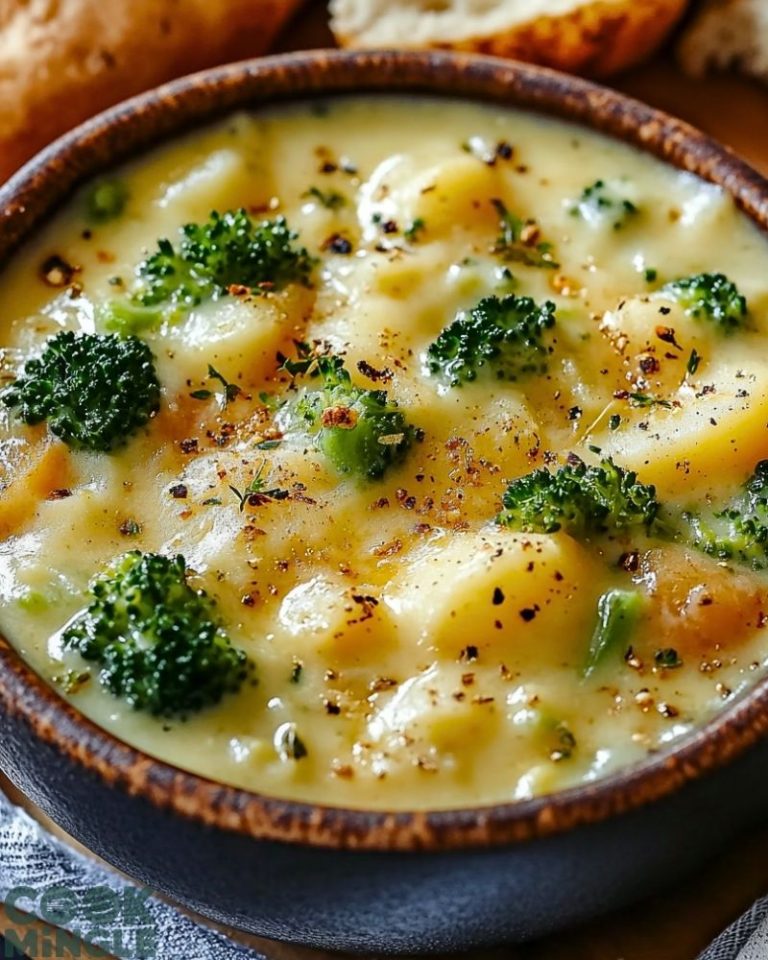 Broccoli Potato Cheese Soup
