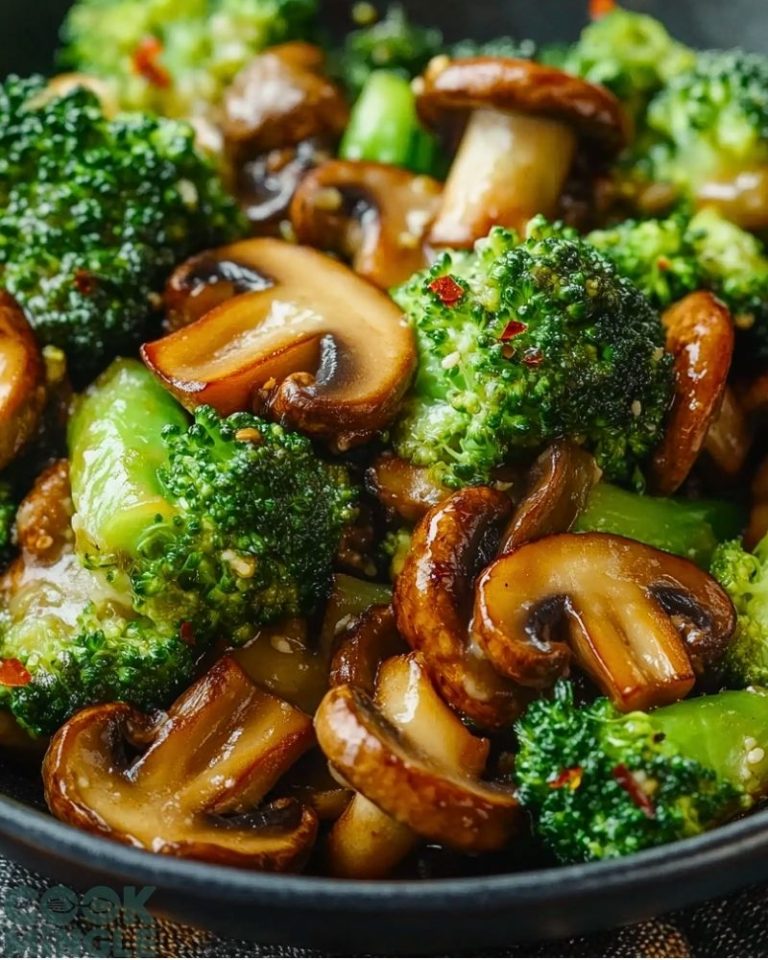Broccoli and Mushroom Stir Fry