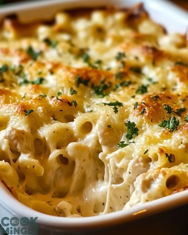 Chicken Alfredo Casserole