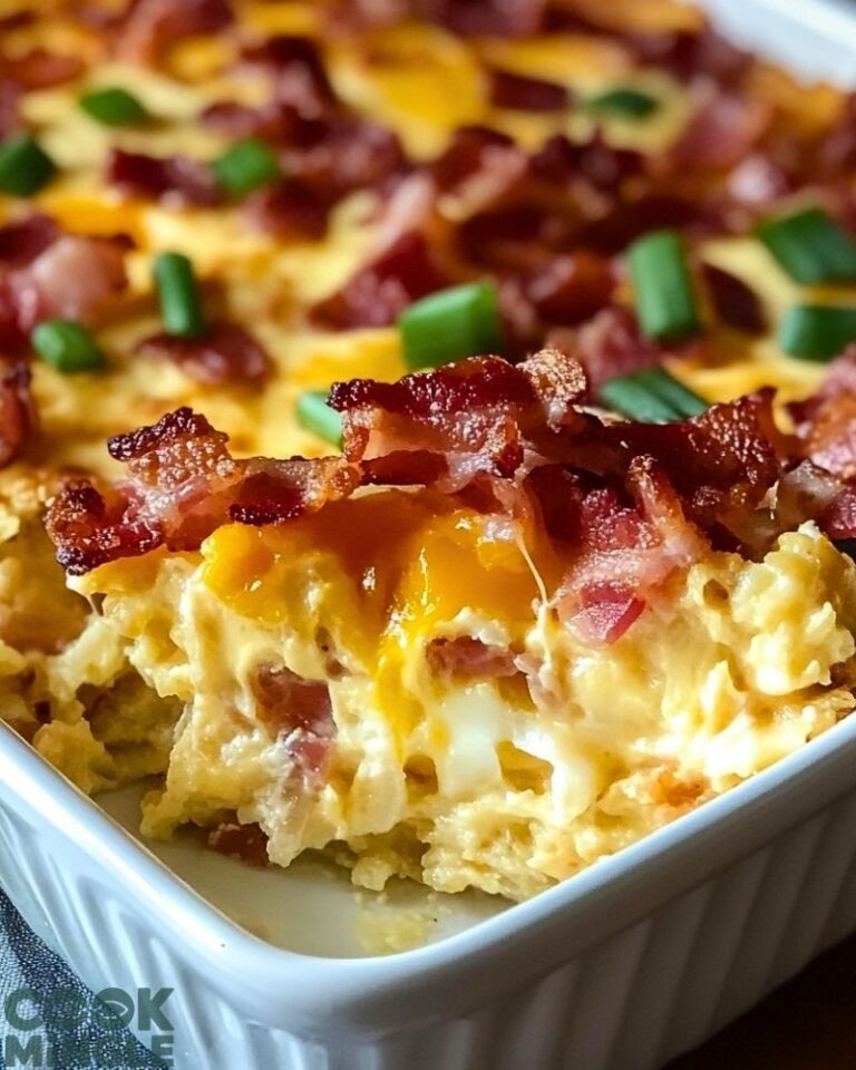 Bacon, Egg, and Hashbrown Casserole