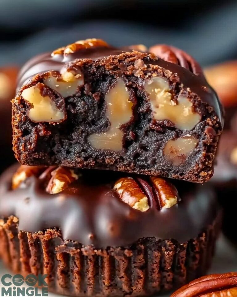 Irresistible Pecan Pie Brownie Bites