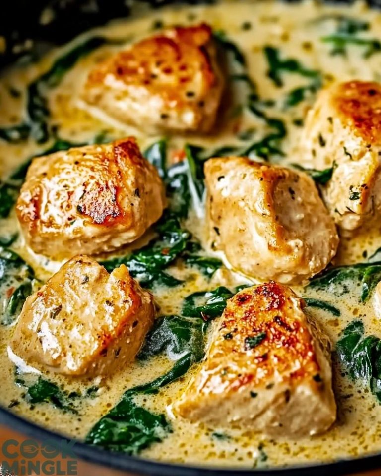 Creamy Chicken with Spinach