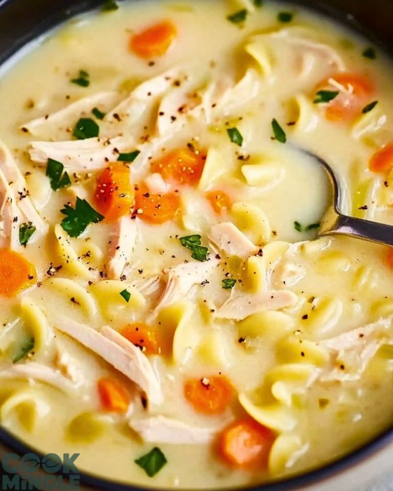 Creamy Turkey Noodle Soup