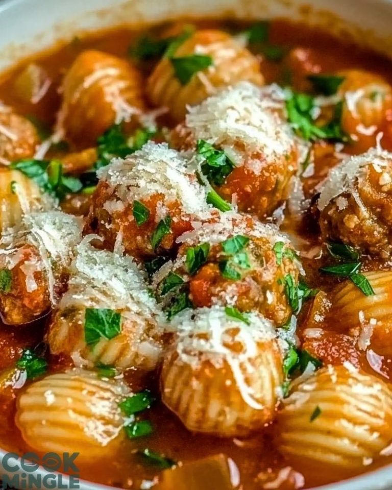 Crockpot Italian Meatball Soup
