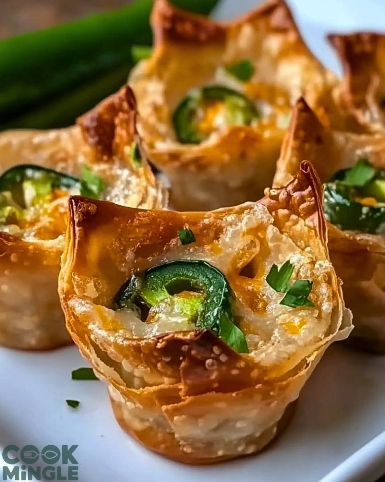 Jalapeno Popper Wonton Cups