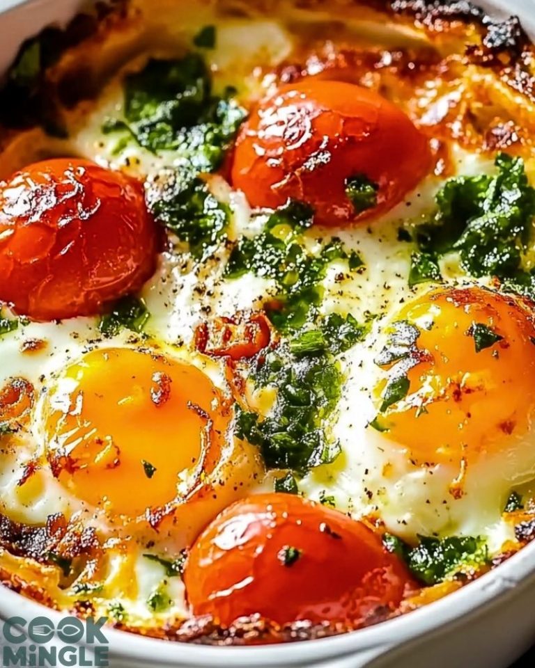 Mediterranean Baked Feta Eggs