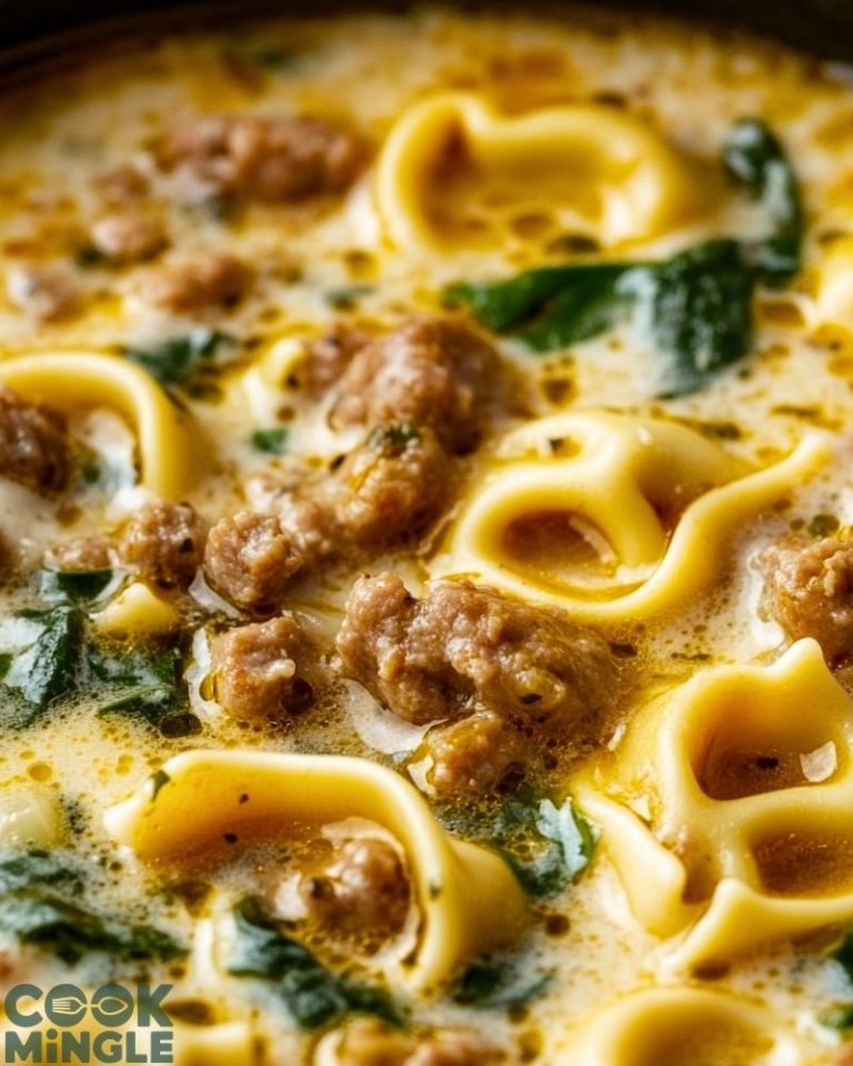 Sausage and Tortellini Soup
