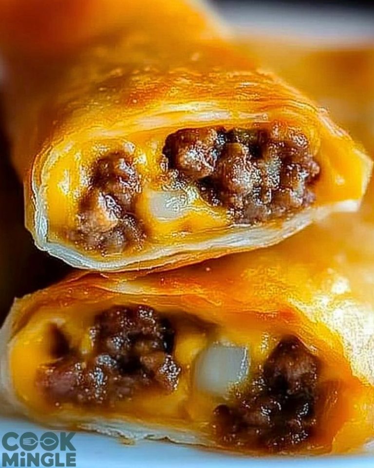The Best Cheeseburger Egg Rolls Recipe
