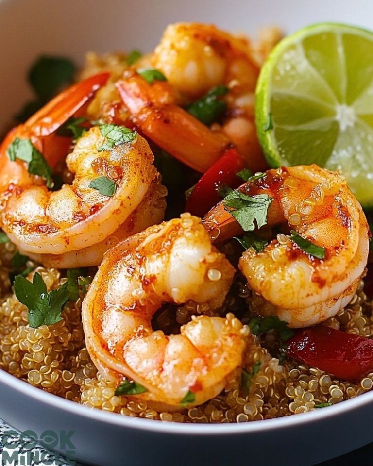 20-Minute Chili Lime Shrimp with Quinoa