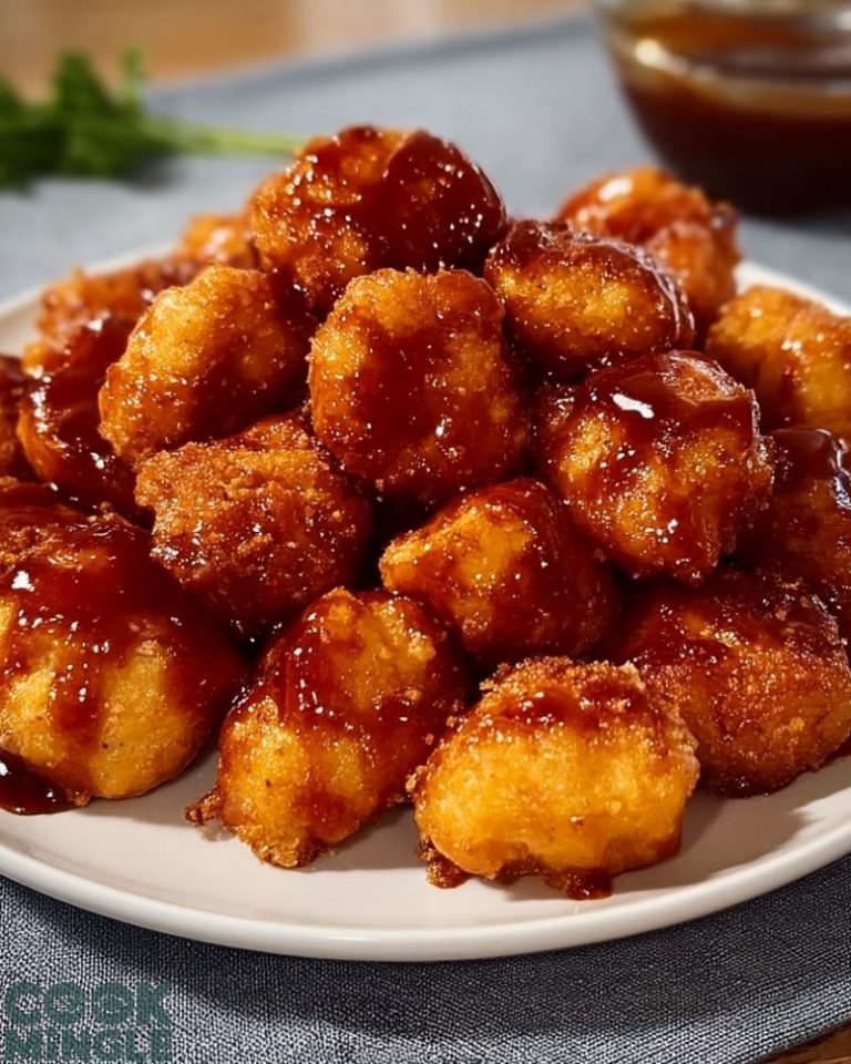 Air Fryer Crispy Honey BBQ Chicken Bites