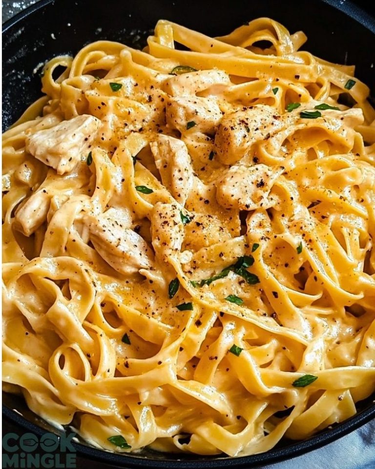Cheesy Ranch Chicken & Garlic Butter Fettuccine