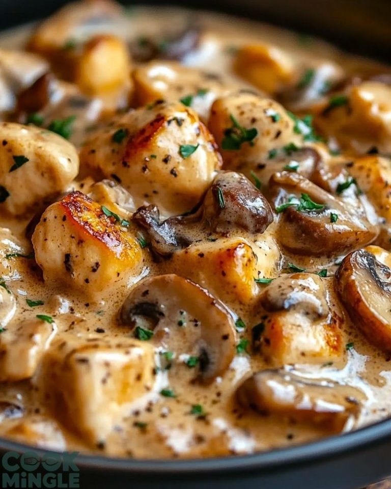 Chicken Mushroom Stroganoff