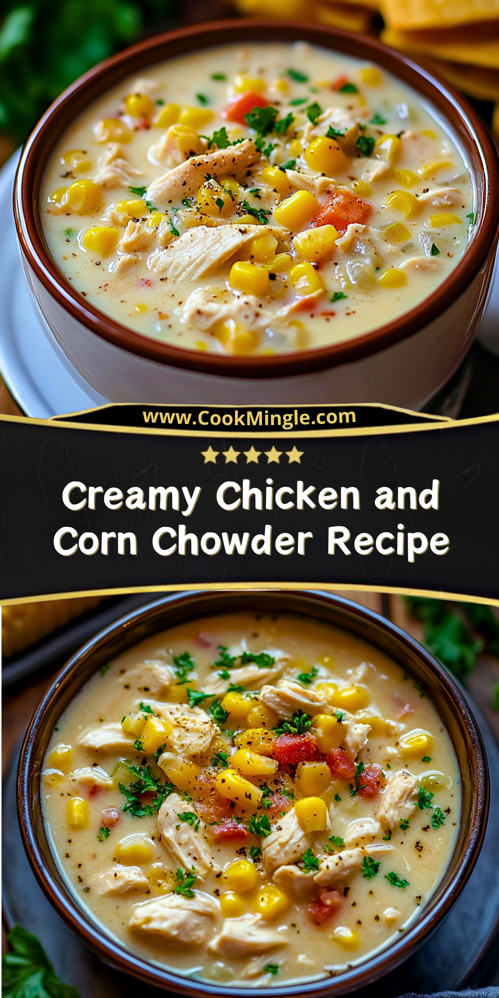Creamy Chicken and Corn Chowder Recipe - Cook Mingle