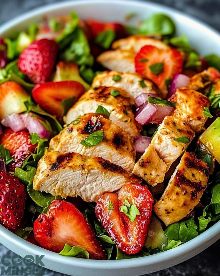 Healthy Strawberry Chicken Salad