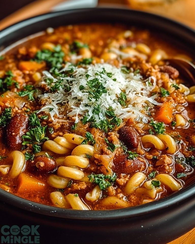 Hearty Pasta e Fagioli Soup Recipe