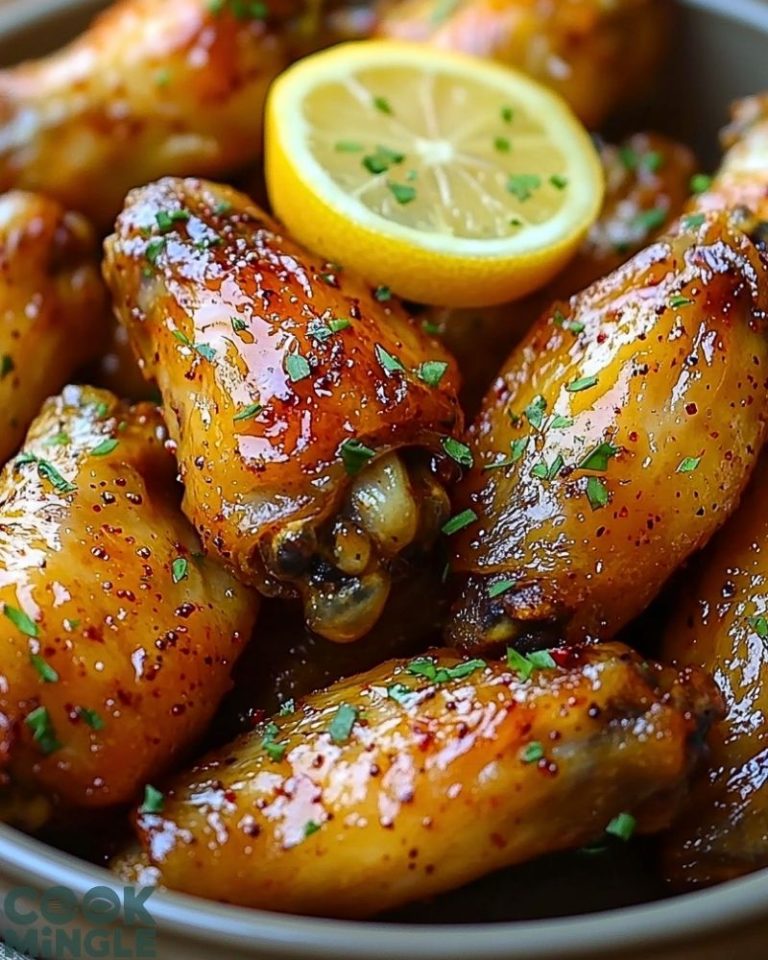Honey Lemon Pepper Wings: Super Crispy and Irresistible