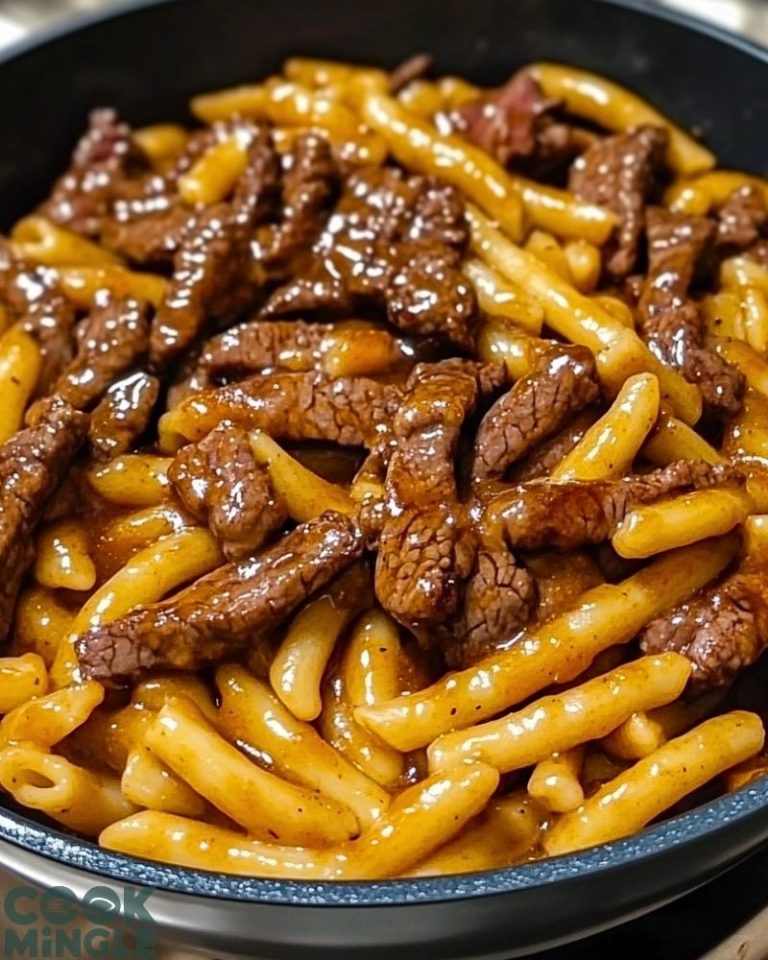 One-Pot Smoky Honey BBQ Steak Pasta