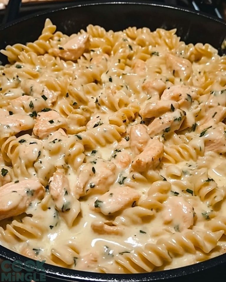 One-Skillet Creamy Ranch Chicken Pasta