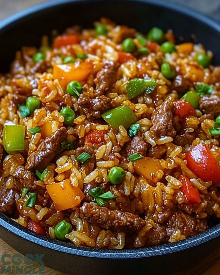One-Skillet Smoky Honey Chili Beef Rice