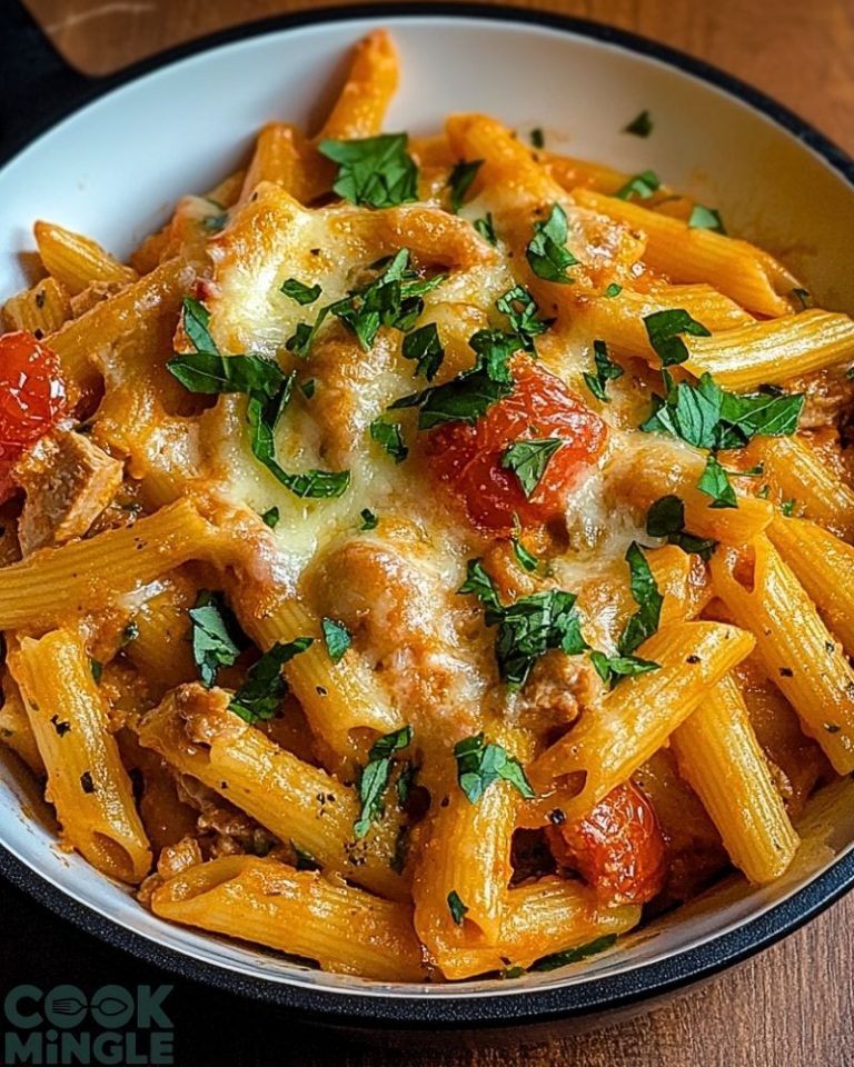 Tomato and Tuna Pasta Bake Recipe