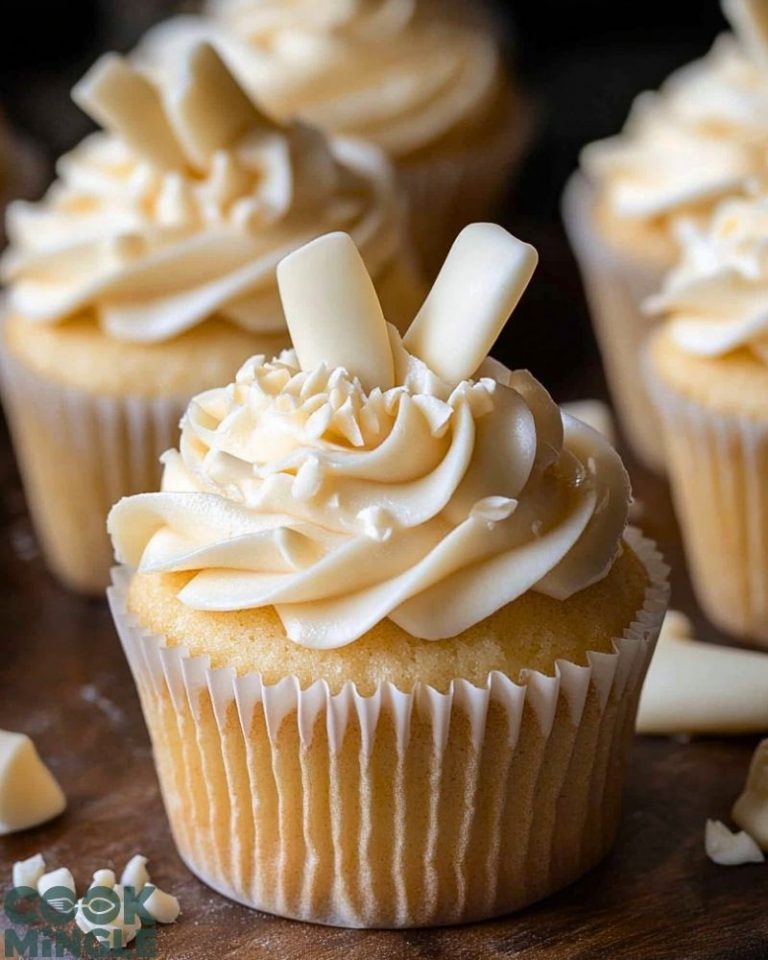 White Chocolate Cupcakes