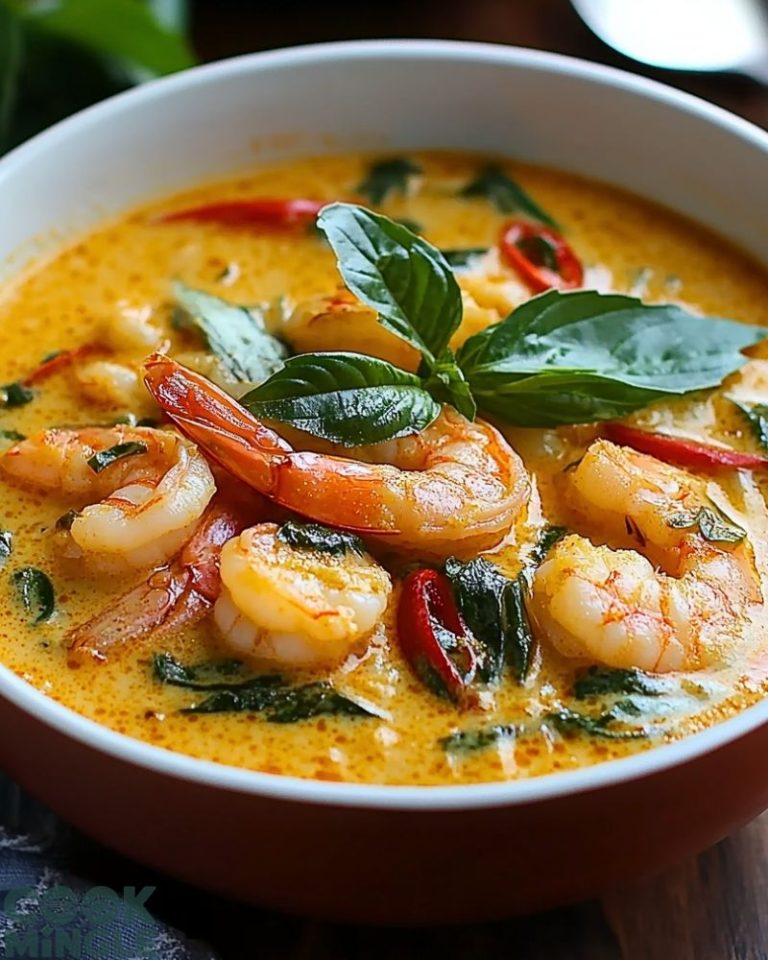Cambodian Coconut Shrimp Soup