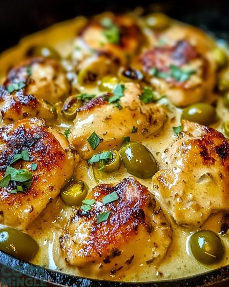 Creamy Pepperoncini Chicken Skillet