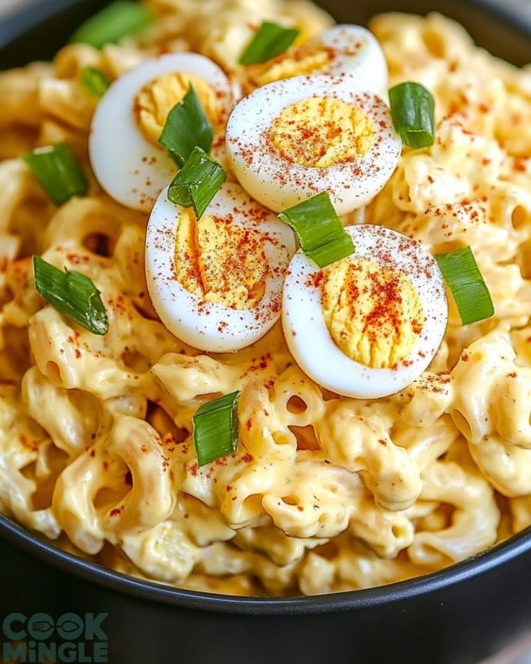 Deviled Egg Pasta Salad