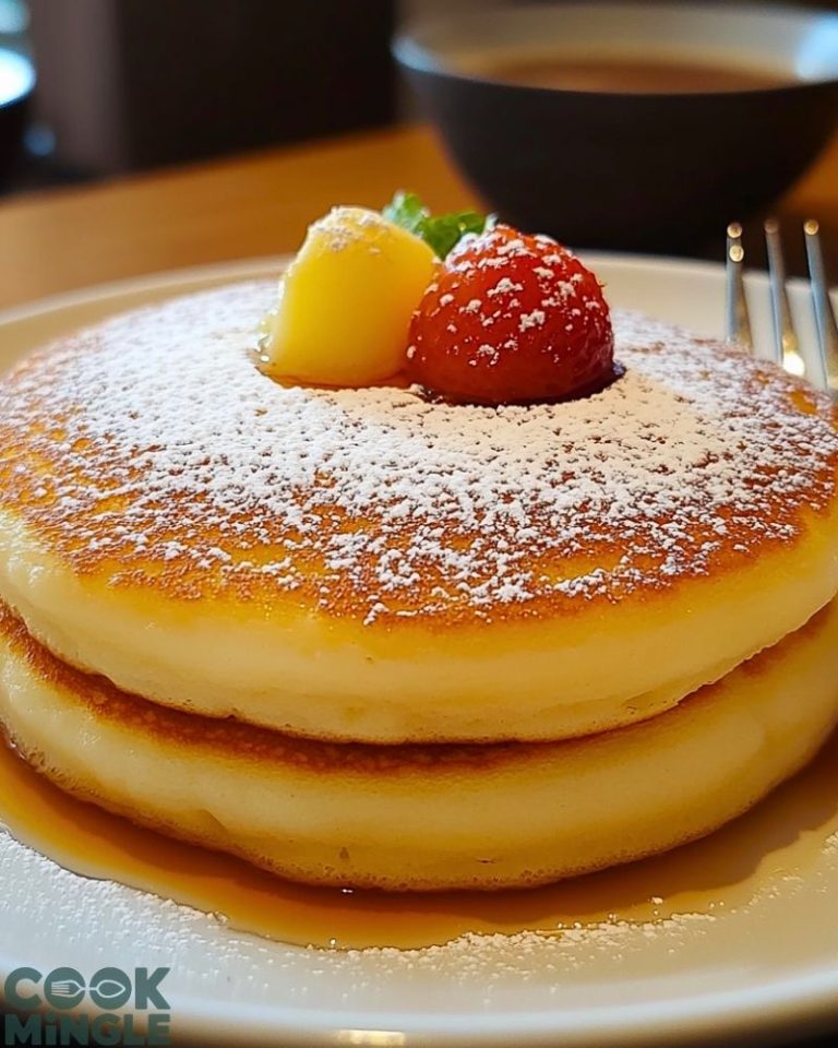 Fluffy Japanese Souffle Pancakes