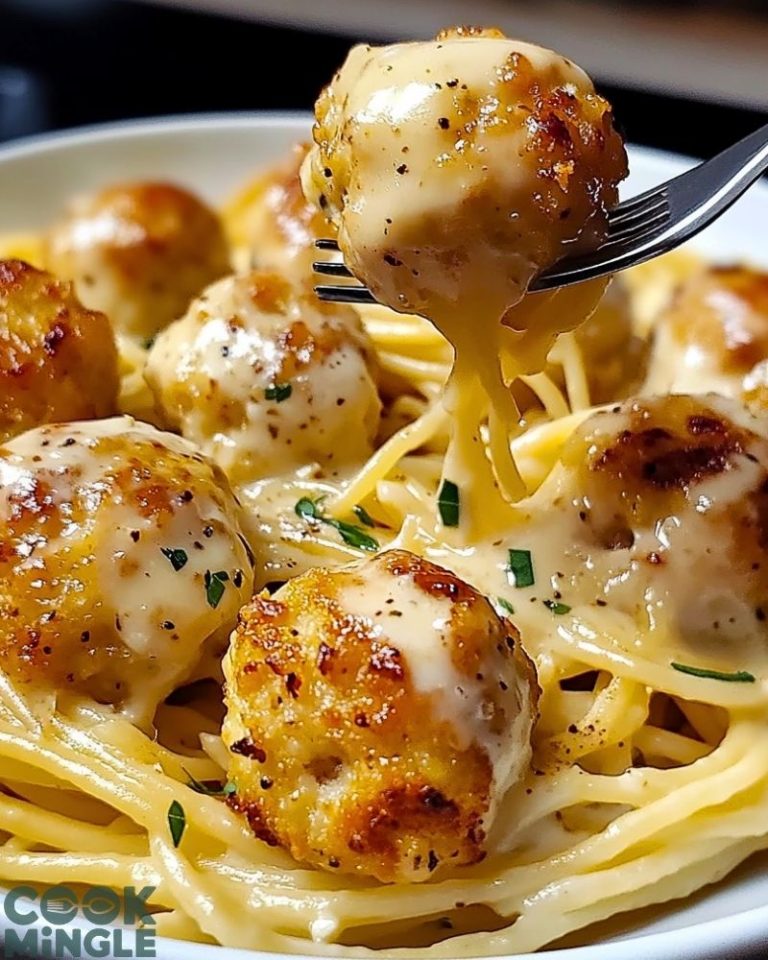 Garlic Butter Chicken Balls Recipe