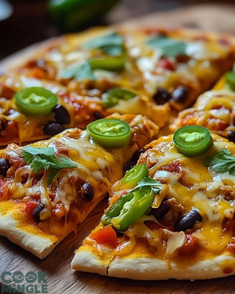 Homemade Mexican Pizza