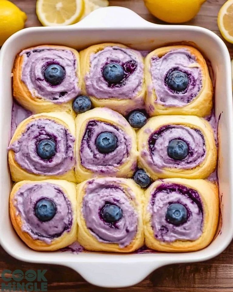 Lemon Blueberry Rolls