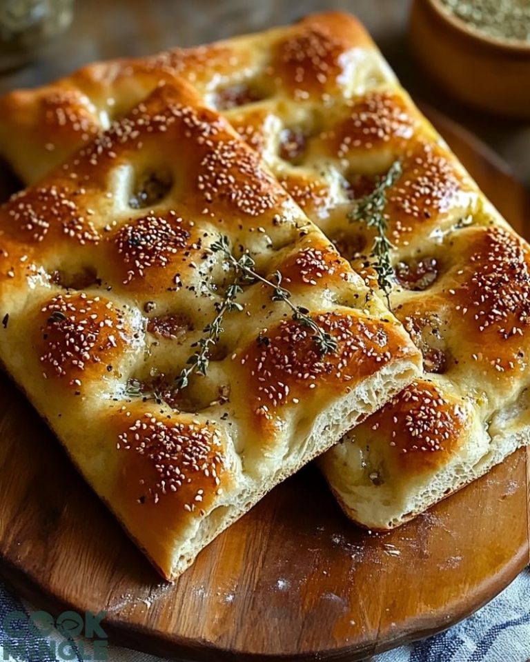 Light Fluffy Sourdough Focaccia