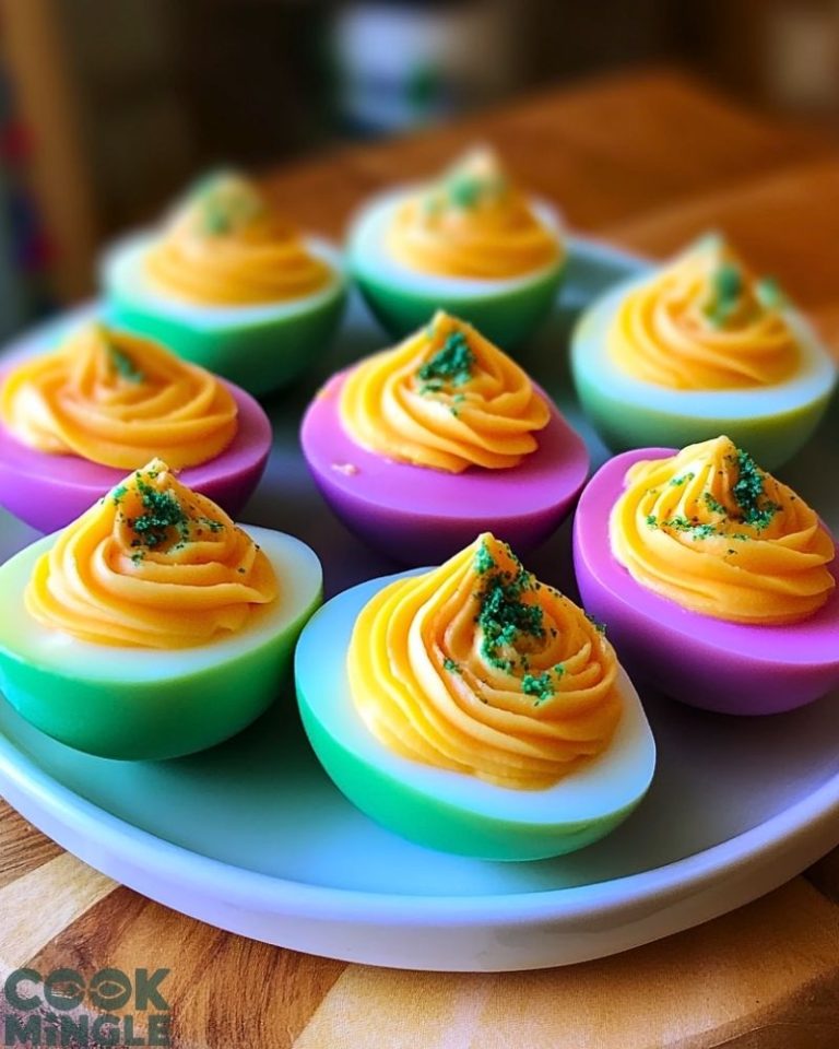 Rainbow Deviled Eggs