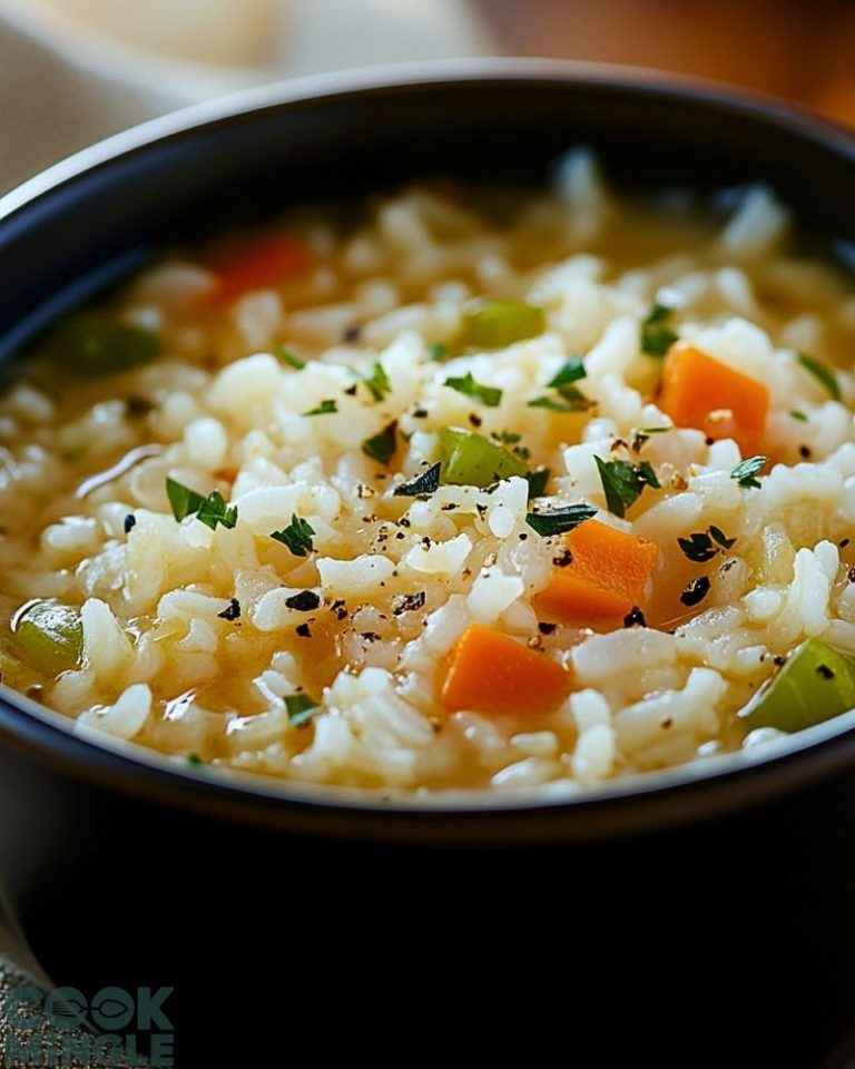 Savory Soup Rice Recipe