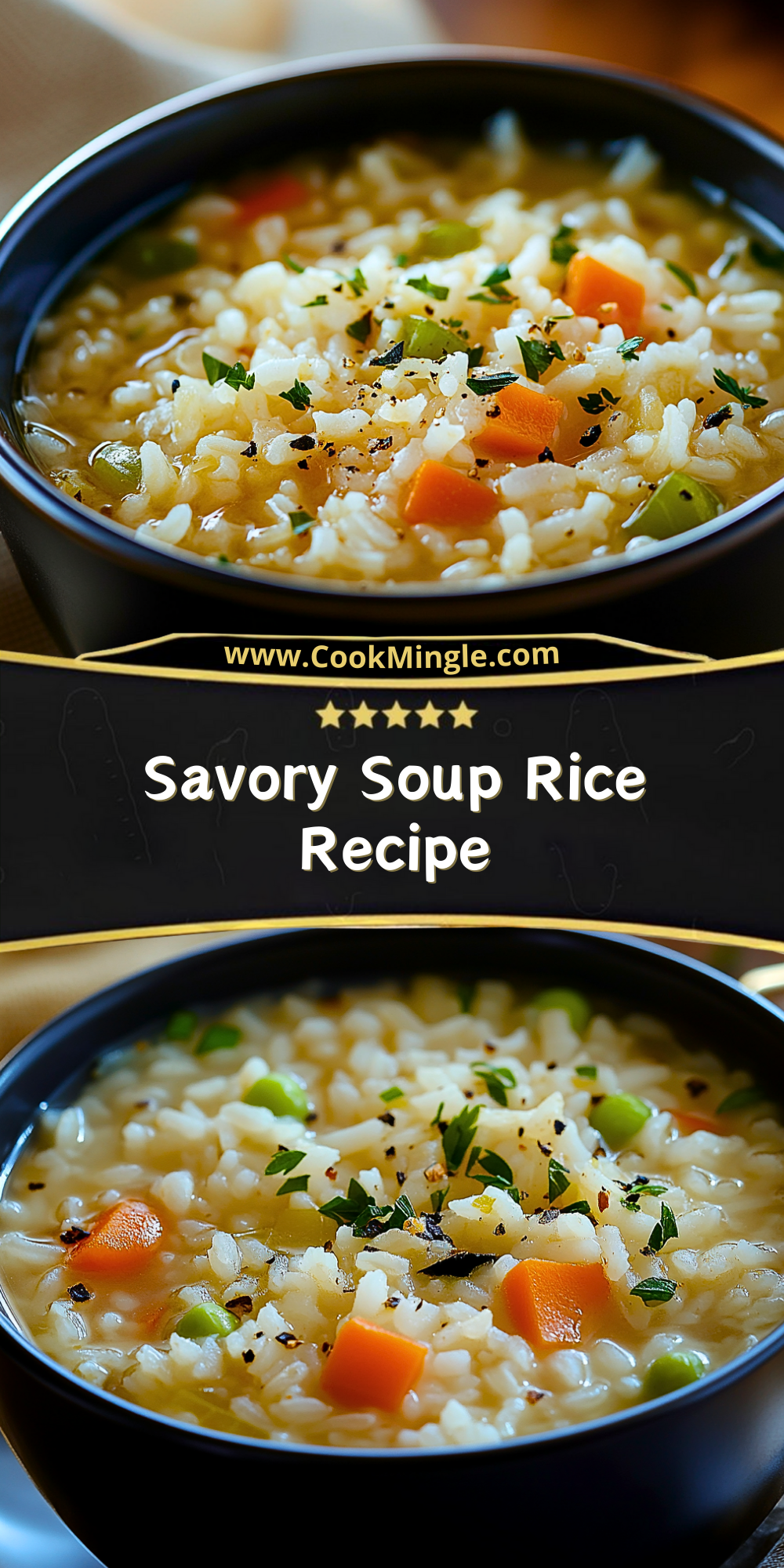 Savory Soup Rice Recipe - Cook Mingle