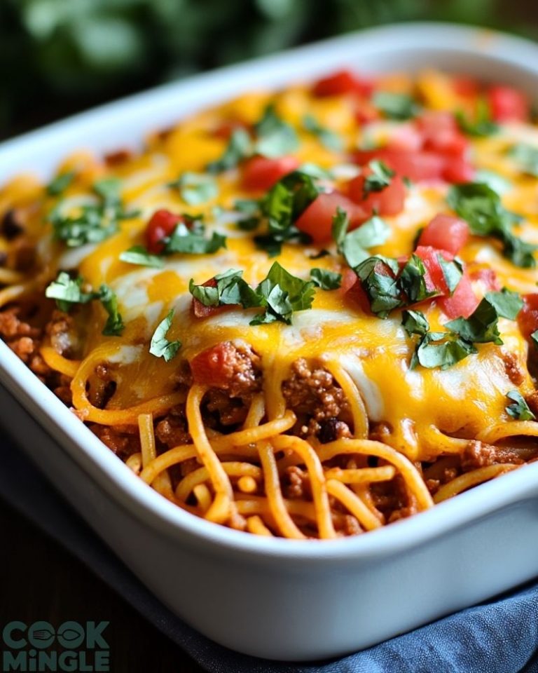 Taco Spaghetti Casserole Recipe