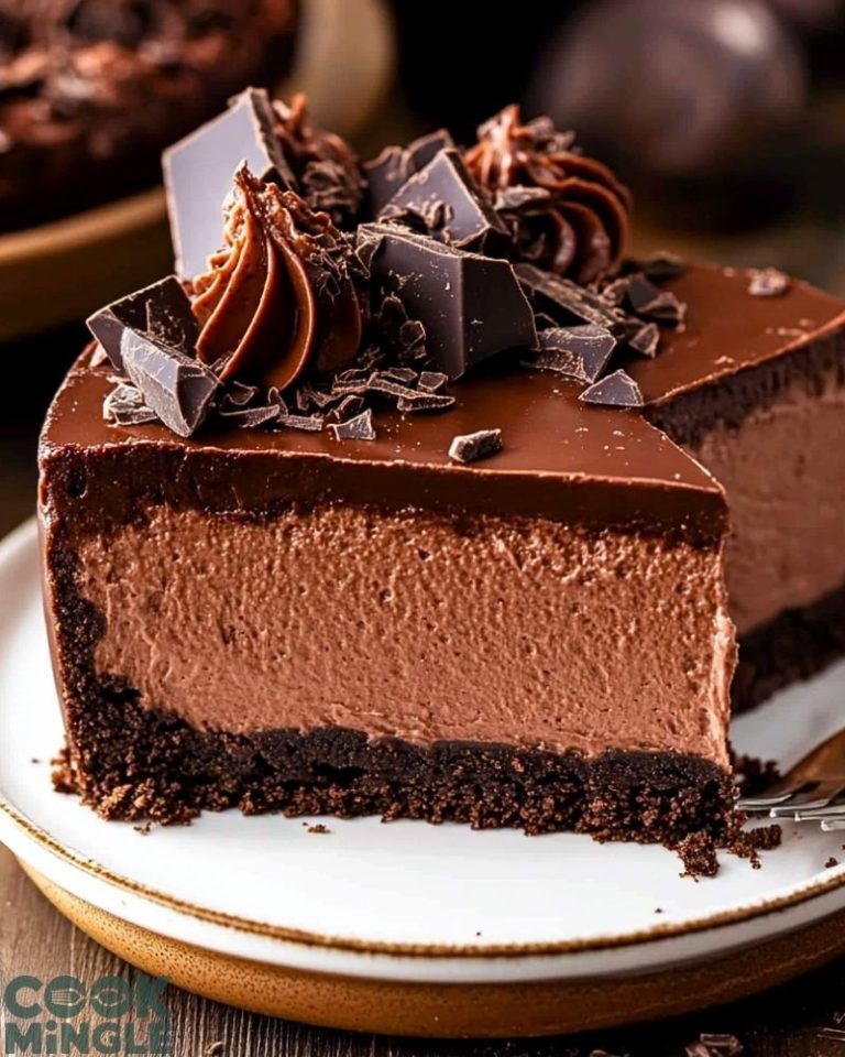 Triple Chocolate Cheesecake Recipe