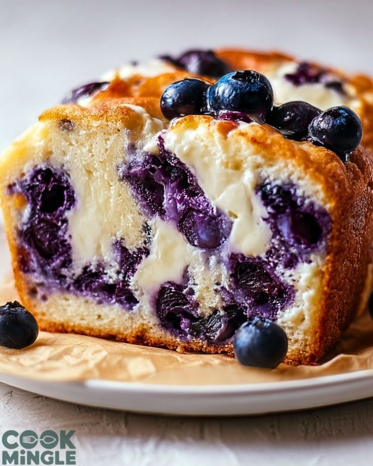 Blueberry Cream Cheese Bread