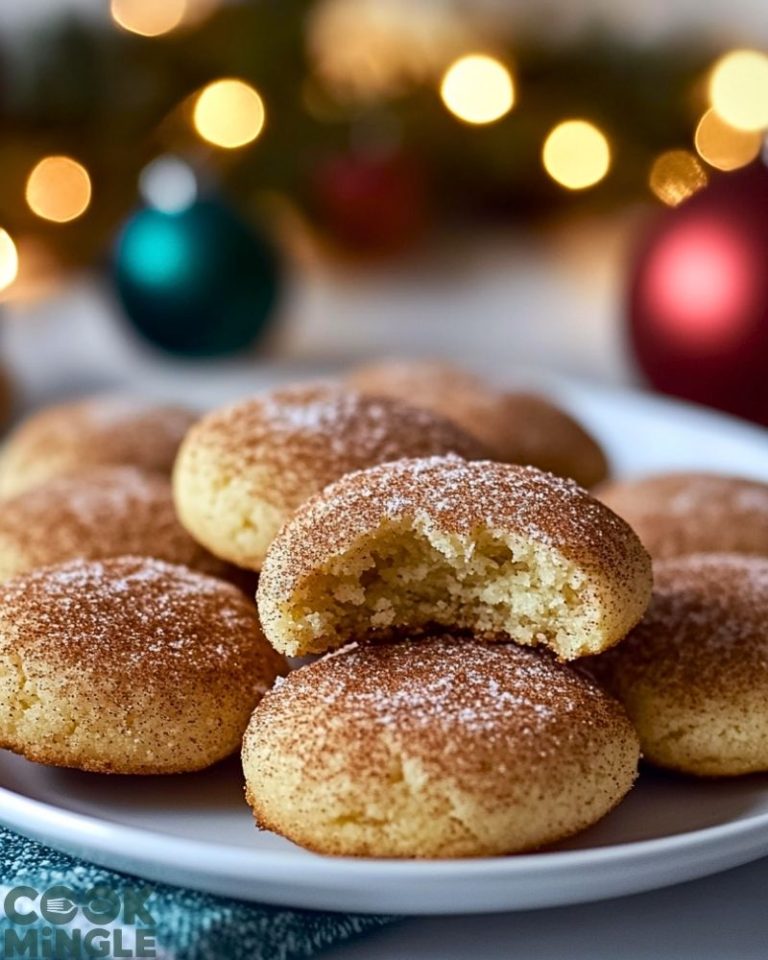 Christmas Snickerdoodles