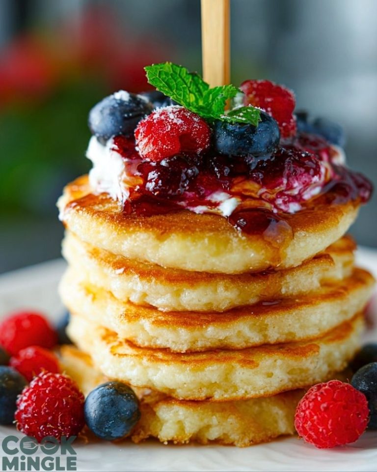Cottage Cheese Pancakes