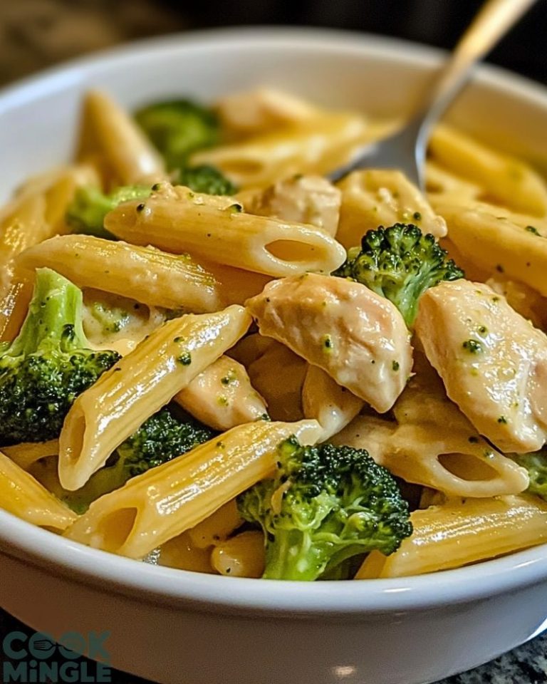 Creamy Broccoli and Chicken Penne