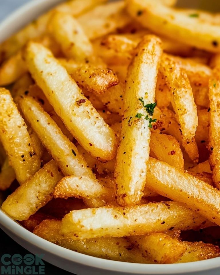 Crispy Air Fryer Seasoned French Fries