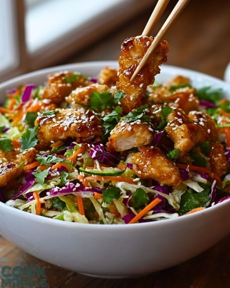Crispy Asian Chicken Salad