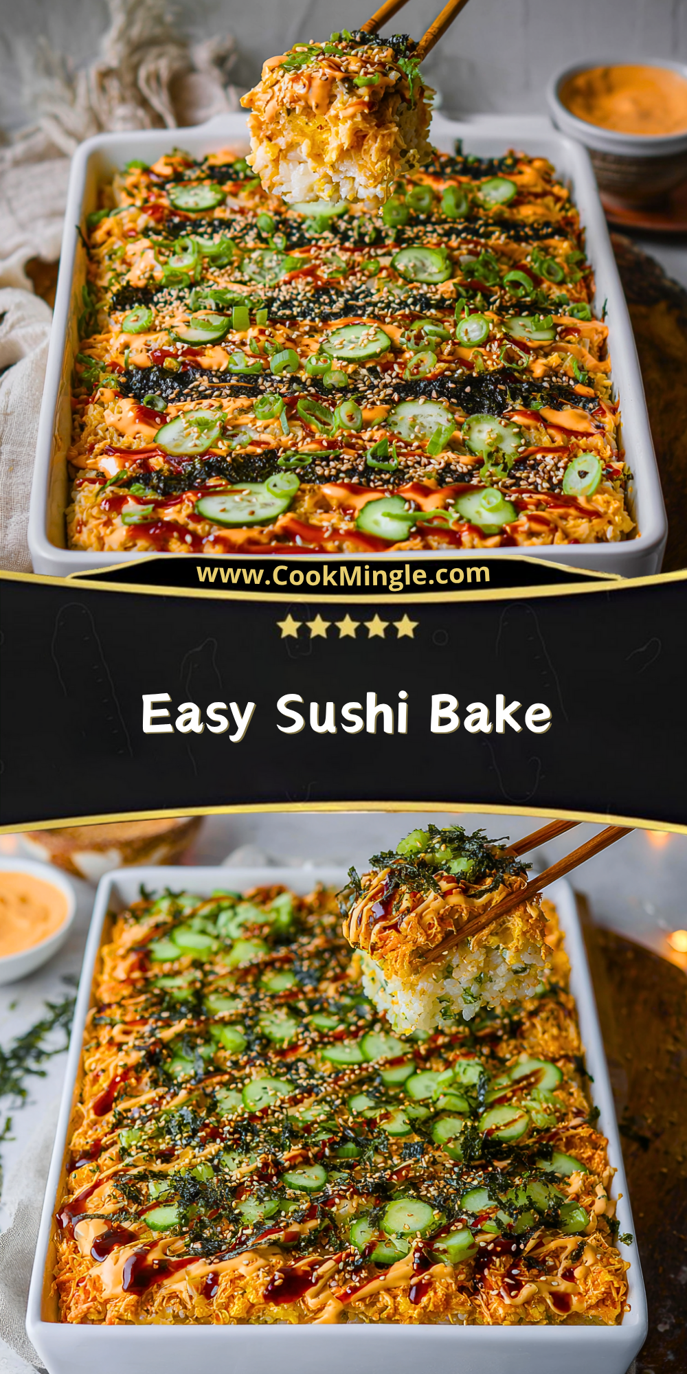 Easy Sushi Bake - Cook Mingle