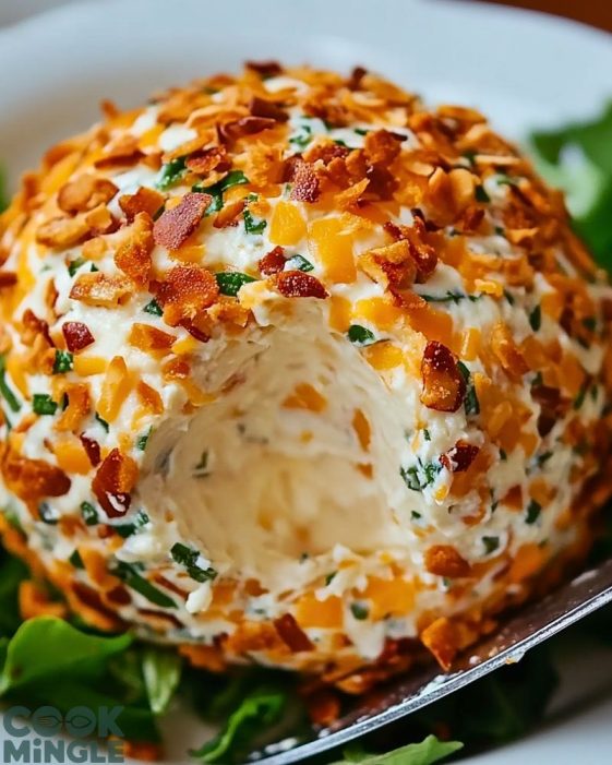 Irresistible Cheddar Ranch Cheese Ball - Cook Mingle