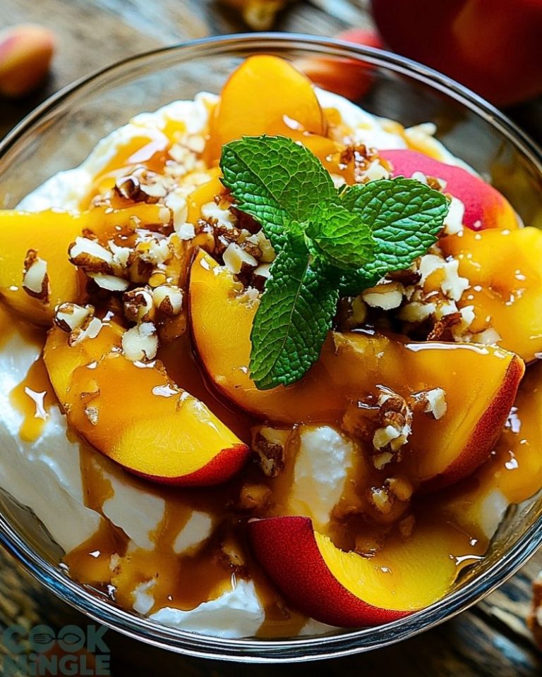 Millionaire Peach Salad